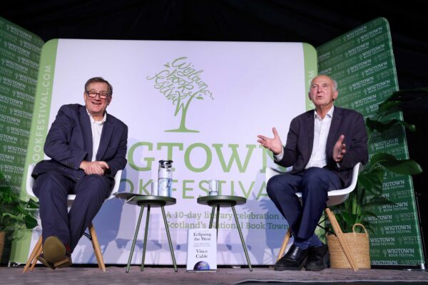 FREE Vince Cable at Wigtown Book Festival 04