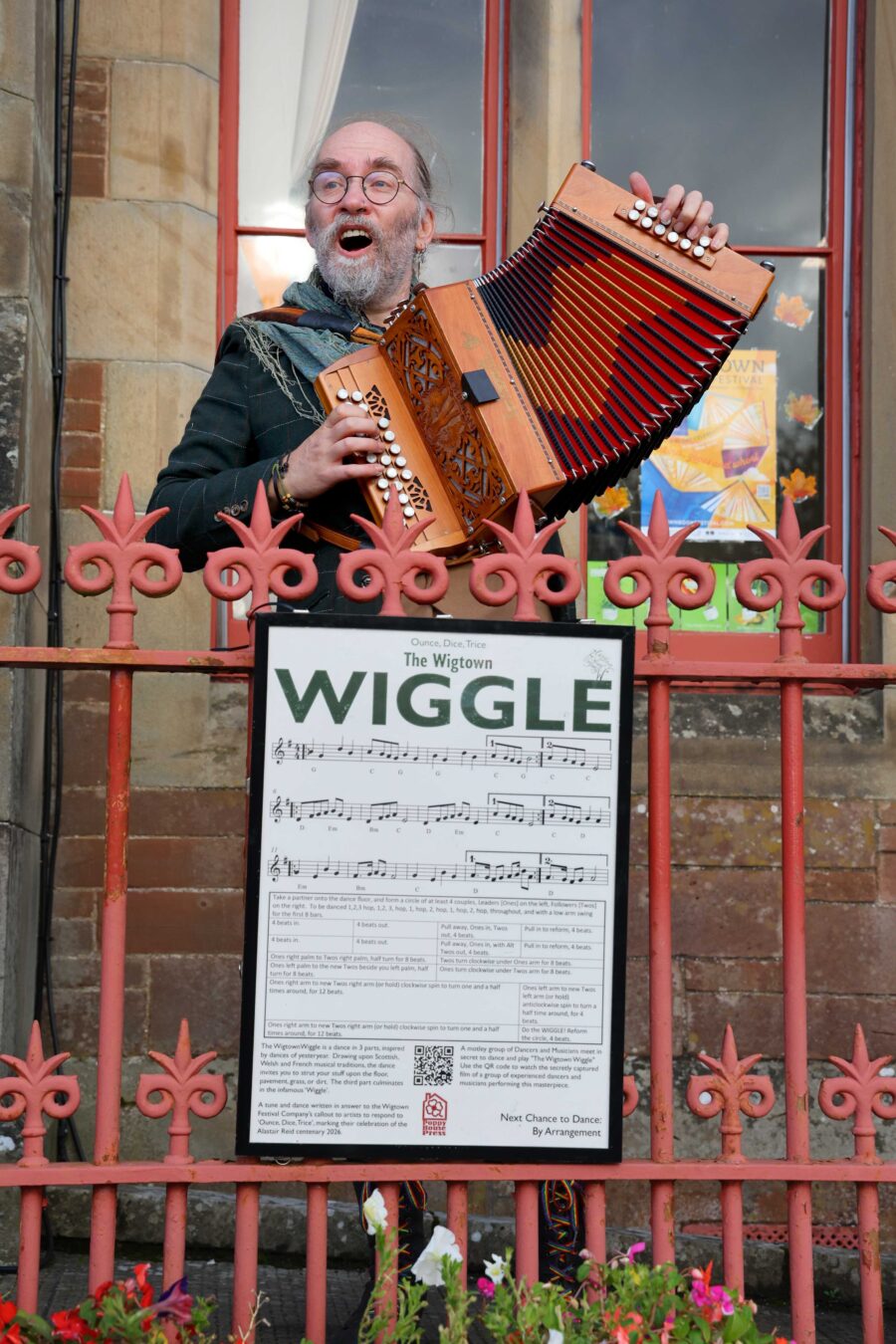 FREE Wigtown Book Festival Artist Trial for Poet Alastair Reid MED RES 07