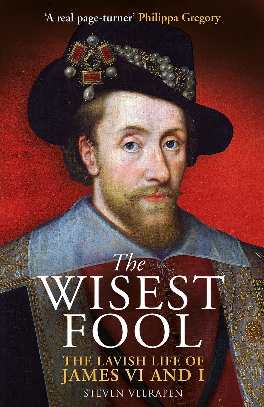 Book cover for 'The Wisest Fool' by Steven Veerapin.